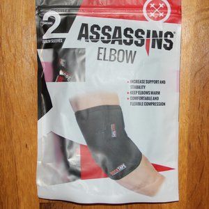 RockTape Assassins 4mm Elbow Sleeves Sz S Training